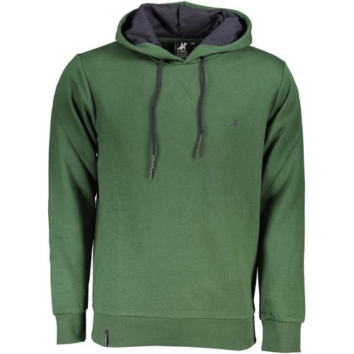 US GRAND POLO MEN'S GREEN ZIPLESS SWEATSHIRT slika 1