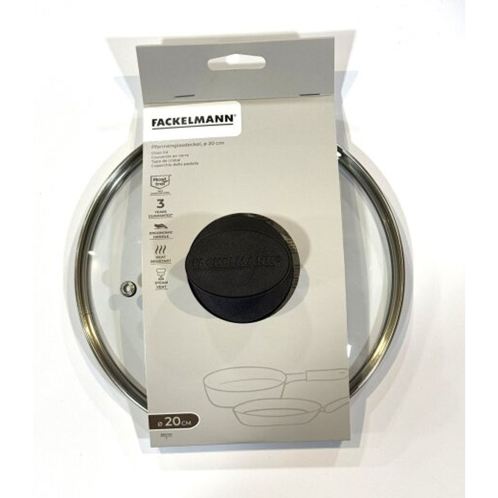 Fackelmann Poklopac stakleni 20 cm slika 2
