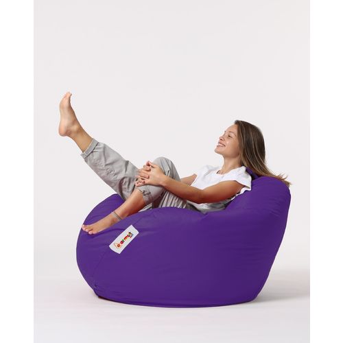 Atelier Del Sofa Premium XXL - Purple Garden Bean Bag slika 11