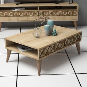 Line - Oak Oak Coffee Table