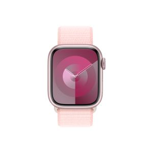 Apple Watch S9 GPS 41mm Pink with Light Pink Sport Loop