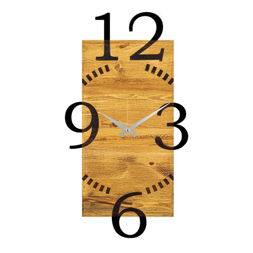 Wallity Ukrasni drveni zidni sat, Wooden Clock 2 slika 5