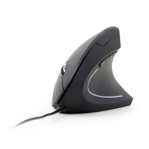 Gembird Ergonomic 6-button optical mouse, black slika 1