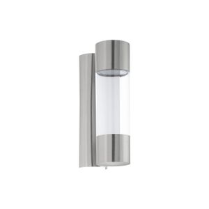 Eglo Robledo vanjska zidna/2, led, 2x3,7w, inox/plastika 