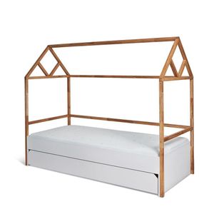 Bellamy Lotta krevet kućica s ladicom 200x90 cm, white