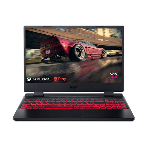 Laptop Acer Nitro 5 NH.QGXEX.006, R5-6600H, 16GB, 512GB, 15.6" FHD 144Hz, RTX3050, NoOS, crni slika 1
