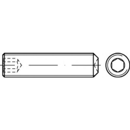 TOOLCRAFT TO-5415435 navojni zatik M16 70 mm 50 St. slika 1