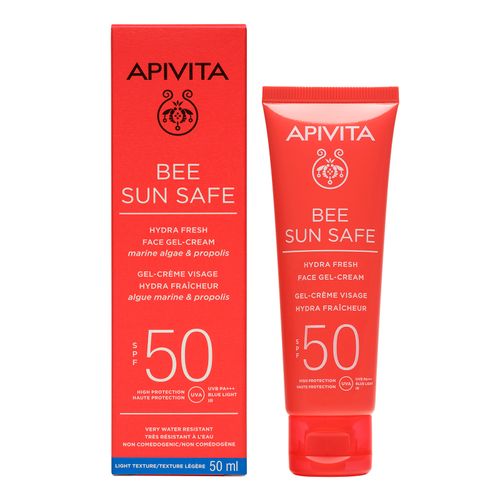 Apivita bee sun safe hidratantna gel-krema za lice SPF 50 50ml slika 1