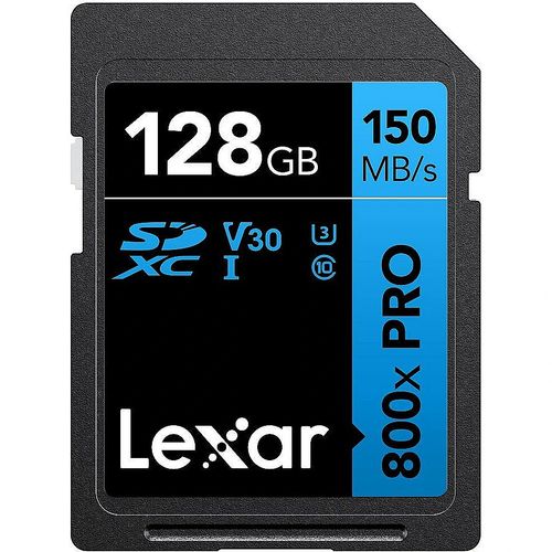 Lexar SD 128GB 800x Pro SDHC UHS-I cards memorijska kartica slika 2