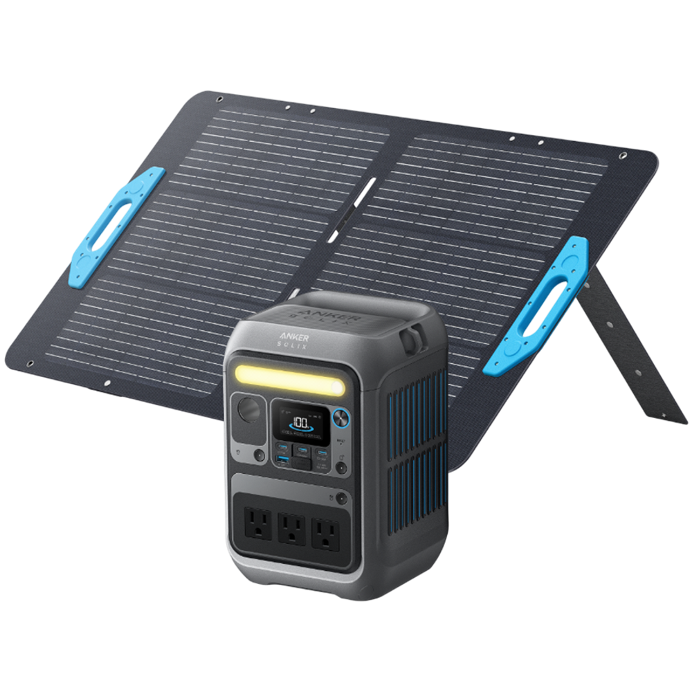 Anker SOLIX C300X plus PS60 Portable Solar Panel slika 1