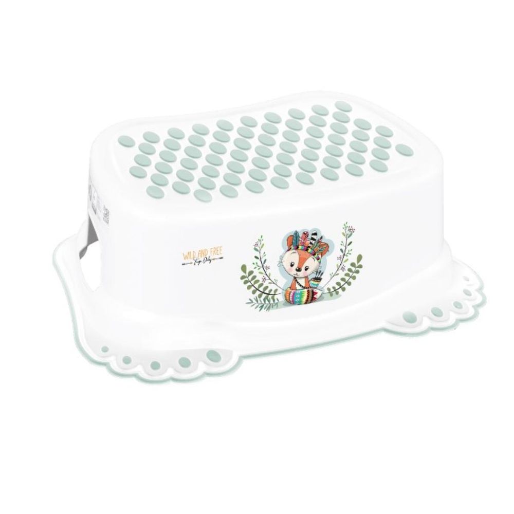 Chipolino Povišenje za bebe Wild&Free White/Green Little Fox Pzs020Wf01Lf slika 1