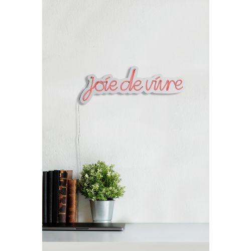 Wallity Ukrasna plastična LED rasvjeta, Joie de Vivre - Pink slika 4