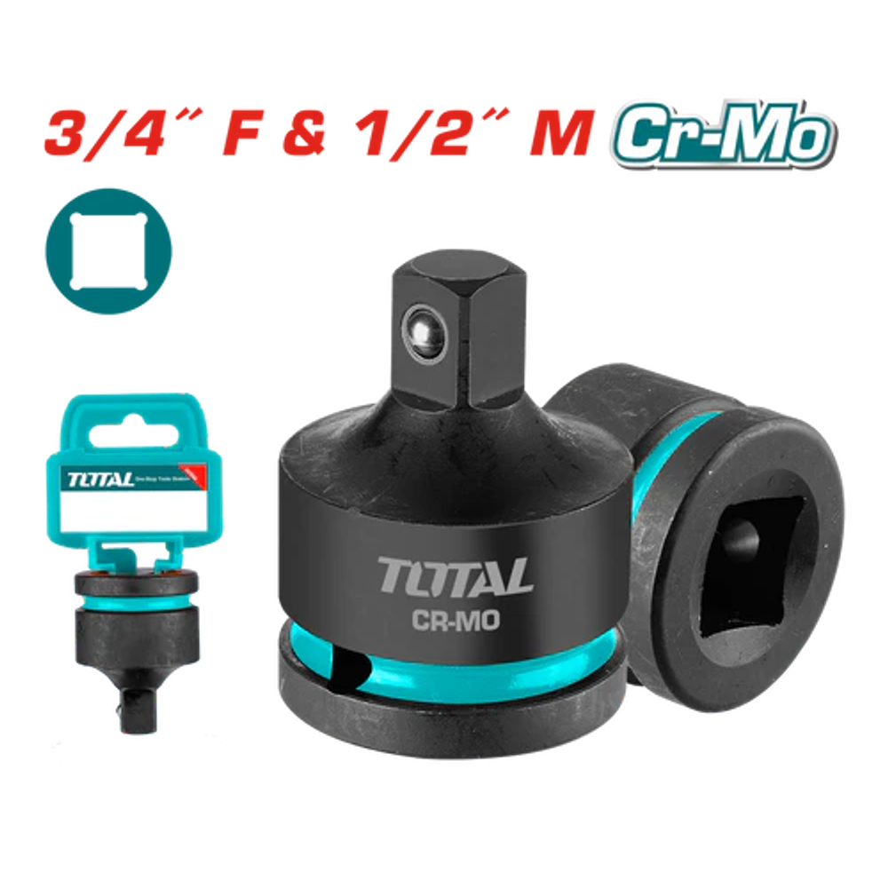 Total Tools 3/4" (ženski) x 1/2" (muški) slika 1