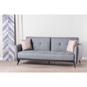 Atelier Del Sofa Trosjed na razvlačenje, Sivo, Ron Sofabed - Grey GR111