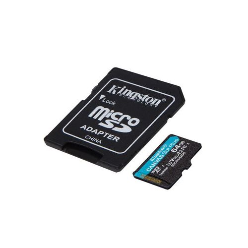 Kingston Memorijska kartica SD MICRO 64GB HC +ad UHS-I U3 slika 1