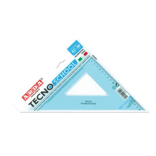 ARDA trokut  tecnoschool 30cm/45° blister 40130ss slika 2