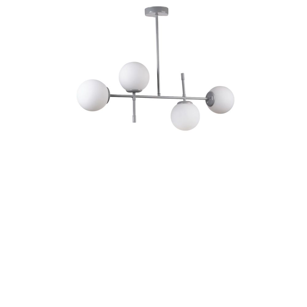 Opviq Luster 245, Bijela, Siva slika 2