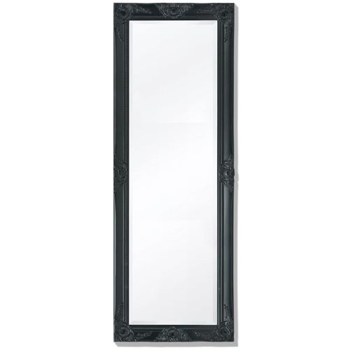 Zidno Ogledalo Barokni stil 140x50 cm Crna boja slika 55