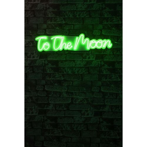 Wallity Ukrasna plastična LED rasvjeta, To the Moon - Green slika 2