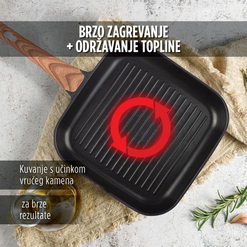 Grill tiganj Rosmarino Black Line - 28 slika 6