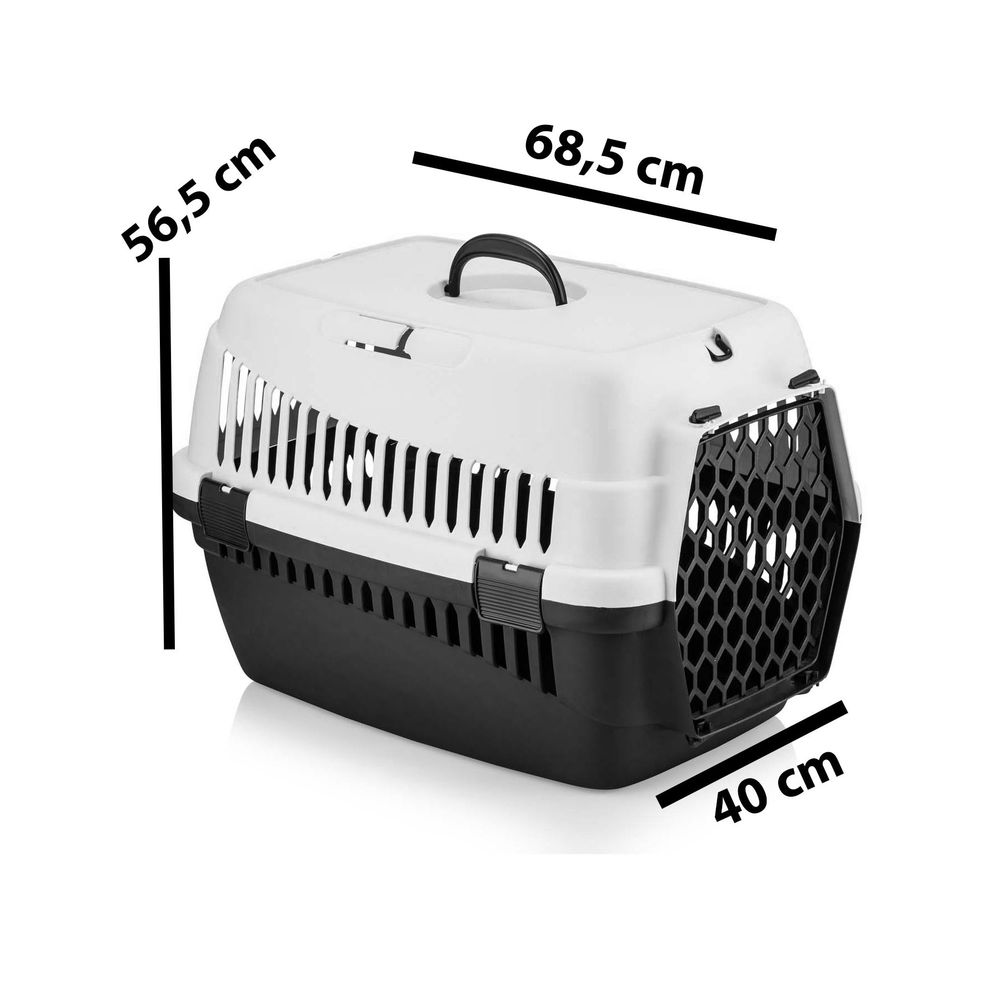 Pet carrier box 5097-R-1, colour: grey slika 2