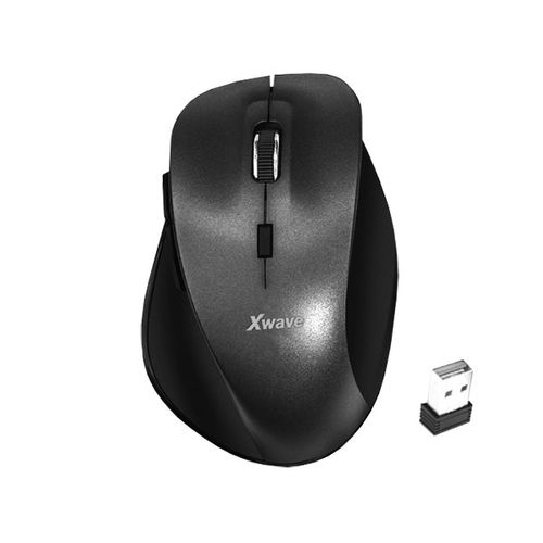 Xwave LW-9 Miš bežični optički USB do 1600dpi/2.4Ghz/6-10m/6 tastera/ergonomski slika 1