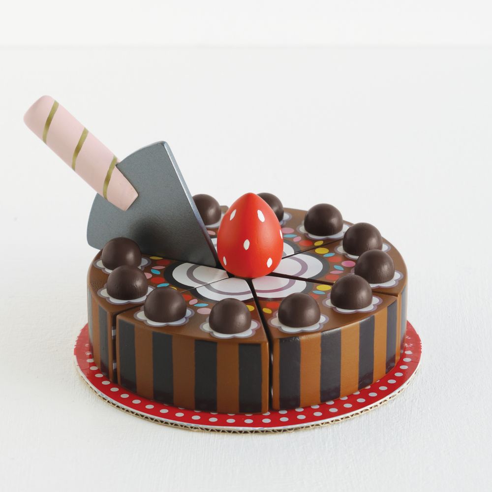 Le Toy Van Drvena čokoladna torta slika 3