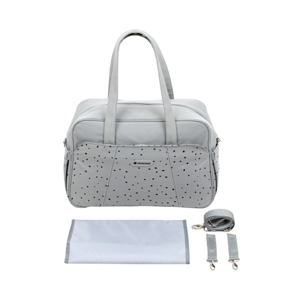 Kikka Boo Torba za mamu Chelsea Dots, Grey slika 4