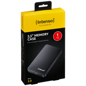 (Intenso) Eksterni Hard Disk 2.5", kapacitet 1TB, USB 3.0, crna - HDD3.0-1TB/Memory Case