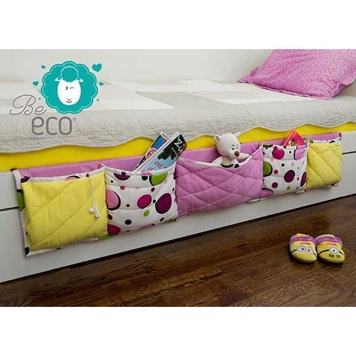 Be eco - Džepko krevet organizator - roze slika 1