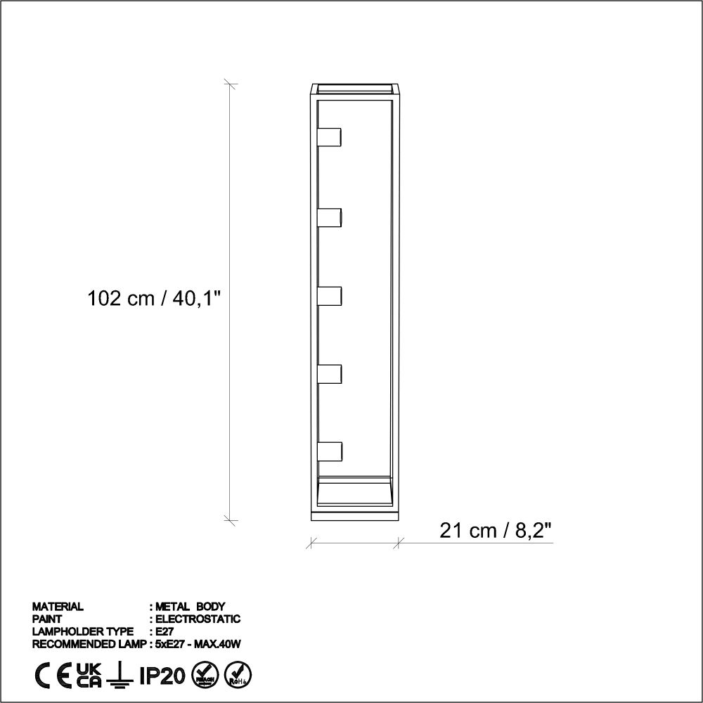 Kafes 13746 - Crna Podna Lampa slika 7