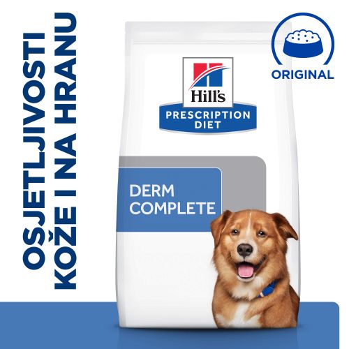 Hill's Prescription Diet Derm Complete Skin Care & Food Sensitivities Hrana za Pse, 4 kg slika 1