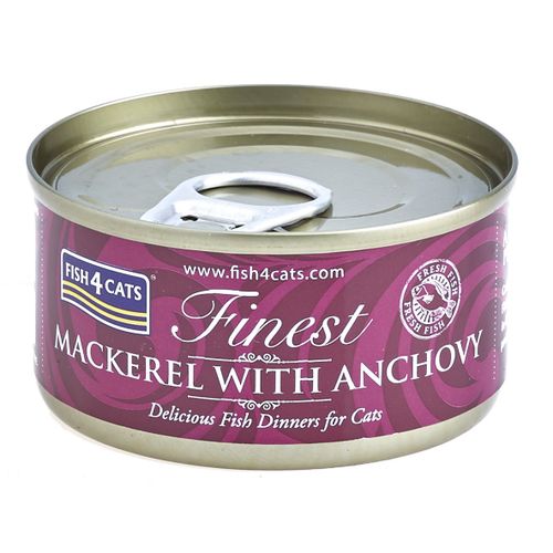 Fish4Cats Skuša s inćunima, 70 g slika 1