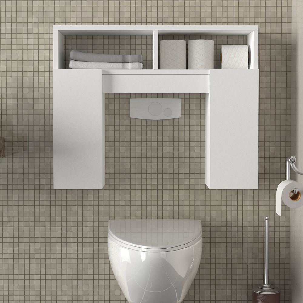 Geronimo - White White Bathroom Cabinet slika 2