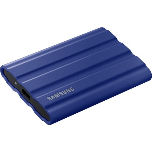 Samsung MU-PE2T0R/EU Portable SSD 2TB, T7 SHIELD, USB 3.2 Gen.2 (10Gbps), Rugged, [Sequential Read/Write : Up to 1,050MB/sec /Up to 1,000 MB/sec], Blue slika 2