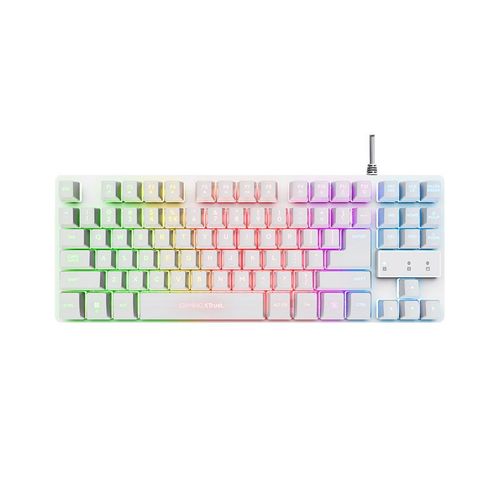 Trust GXT833W Thado TKL bela tastatura slika 1