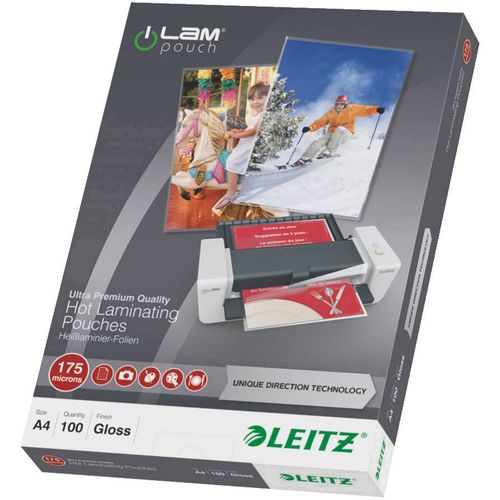 Leitz folija za laminiranje DIN A4 175 micron sjajna  100 St. slika 5