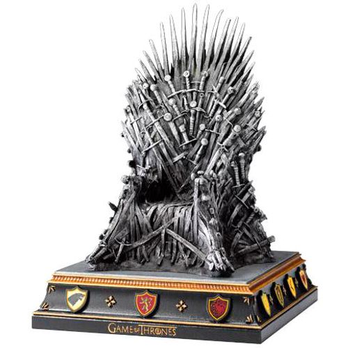 Game of Thrones The Iron Throne bookend slika 3