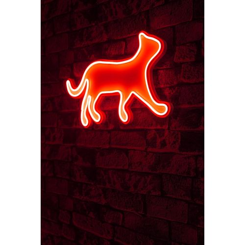 Wallity Ukrasna plastična LED rasvjeta, Kitty the Cat - Red slika 9