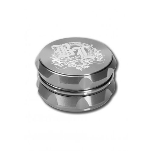 Grinder Black Leaf Crown Srebrni / 2 dijela / 55 mm slika 1