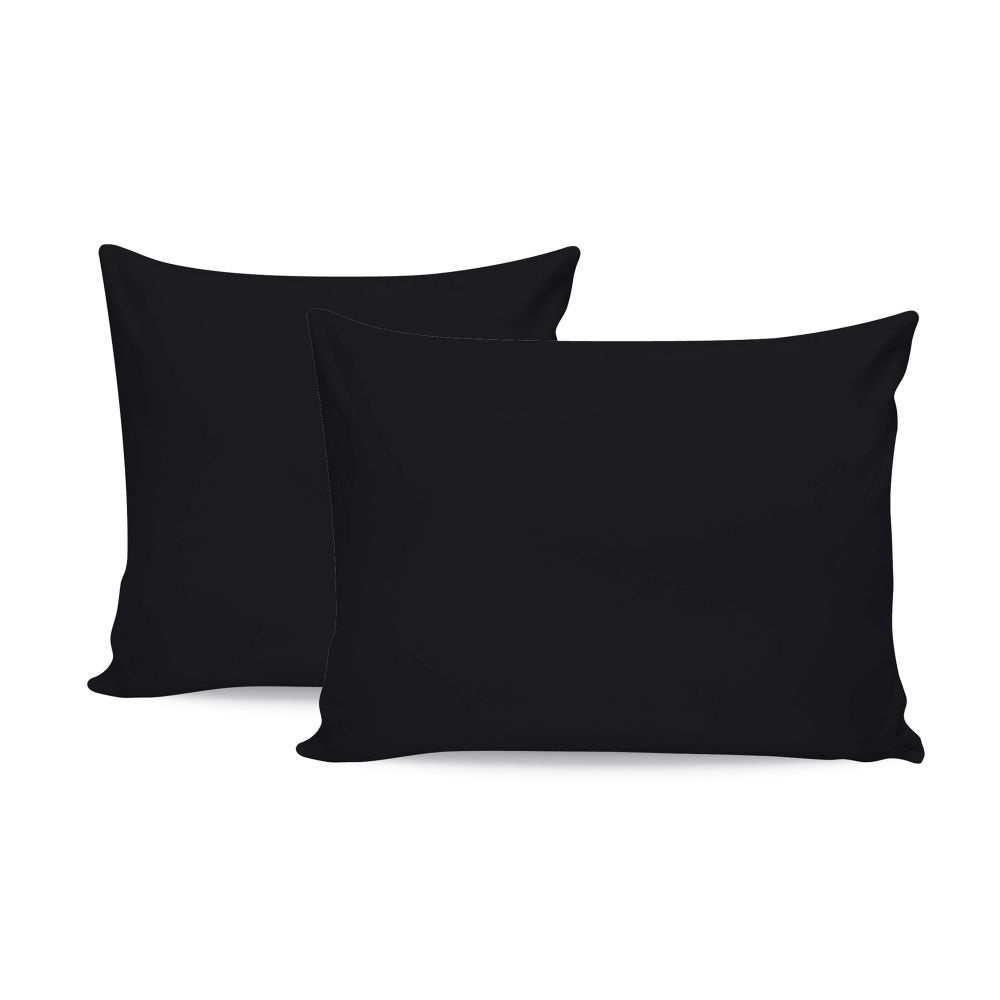 Tonne Grise - Black Black Pillowcase Set (2 Pieces) (FR) slika 1
