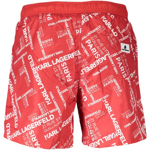 KARL LAGERFELD BEACHWEAR COSTUME PARTS UNDER MAN RED slika 2