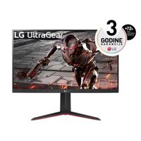 Monitor LG 32GN650-B 31.5" VA 2560x1440 165Hz 1ms MBR HDMIx2,DP Freesync pivot,visina crna