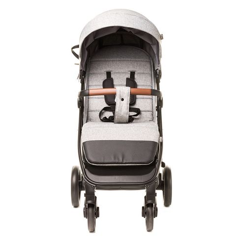 4BABY kolica Stinger - Melange Light Grey slika 3