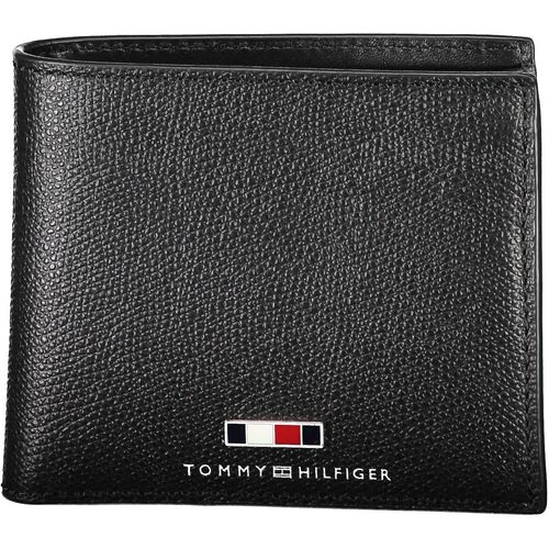 TOMMY HILFIGER BLACK MEN'S WALLET slika 1