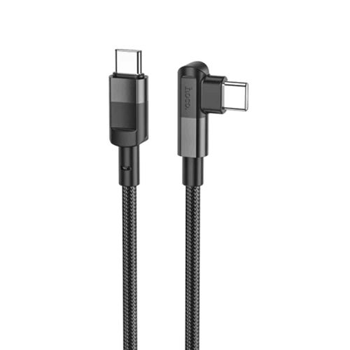 Hoco - Kabel za punjenje (U108) - USB Type-C na USB Type-C  PD 100W 5A 1.2m - crni slika 2