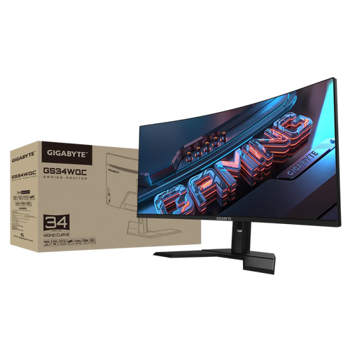 GIGABYTE GS34WQC 34'' Gaming WQHD curved monitor, 3440 x 1440, 1ms, 135Hz, HDR slika 7