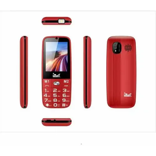 Mobilni telefon Meanit Senior 15 crveni slika 3