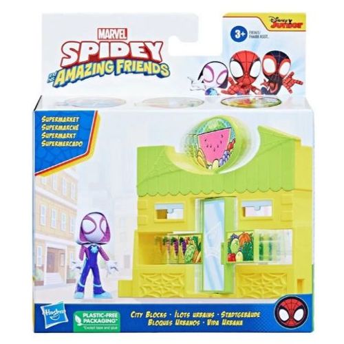 Spiderman City Blocks Set Sa Figurom Asst slika 3