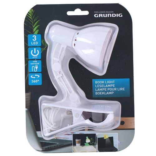 Grundig Lampa za Knjigu 3LED White slika 2